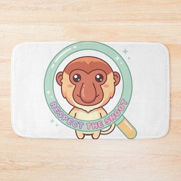 Item preview, Respect The Snoot Kawaii Proboscis Monkey designed and sold by Arc2020.