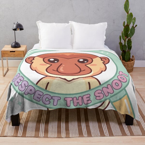 Item preview, Respect The Snoot Kawaii Proboscis Monkey designed and sold by Arc2020.