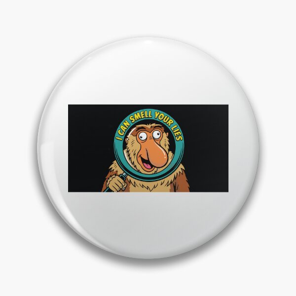 Item preview, I Can Smell Your Lies Proboscis Monkey Pop Art designed and sold by Arc2020.