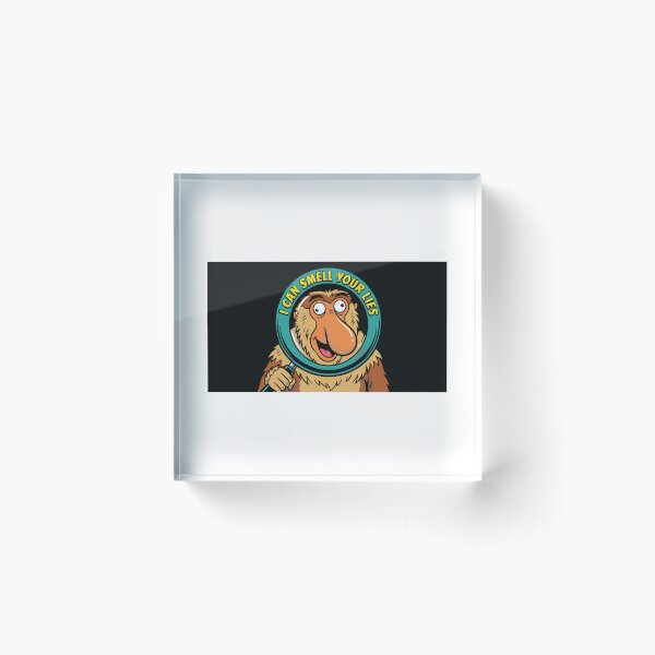 Item preview, I Can Smell Your Lies Proboscis Monkey Pop Art designed and sold by Arc2020.