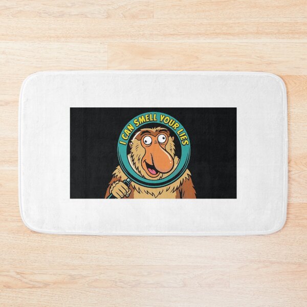 Item preview, I Can Smell Your Lies Proboscis Monkey Pop Art designed and sold by Arc2020.