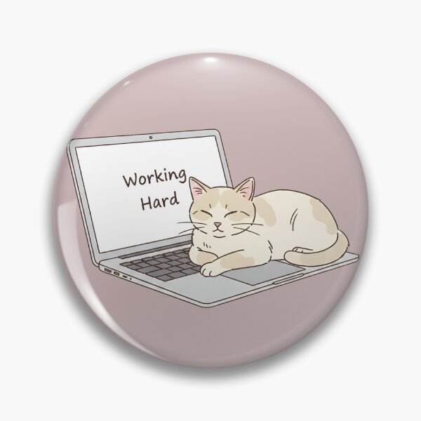 Item preview, Working Hard? My Cat Has Other Plans designed and sold by ManggaeJM.