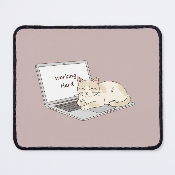 Item preview, Working Hard? My Cat Has Other Plans designed and sold by ManggaeJM.