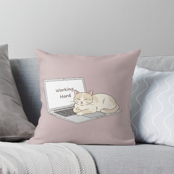 Item preview, Working Hard? My Cat Has Other Plans designed and sold by ManggaeJM.