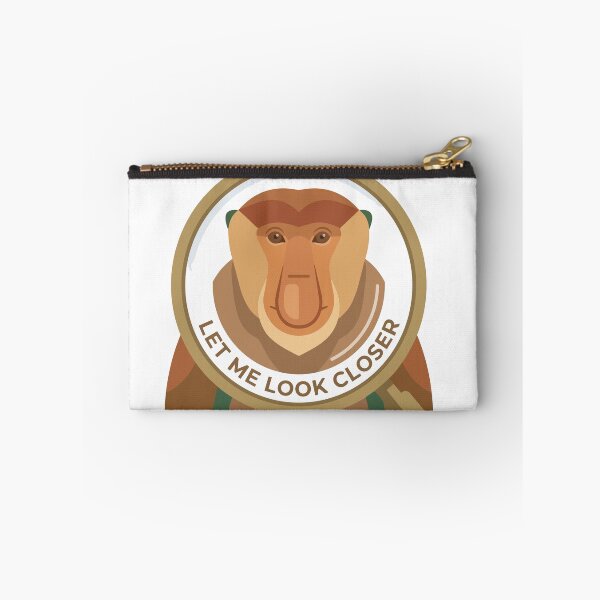 Item preview, Let Me Look Closer Minimalist Proboscis Monkey designed and sold by Arc2020.