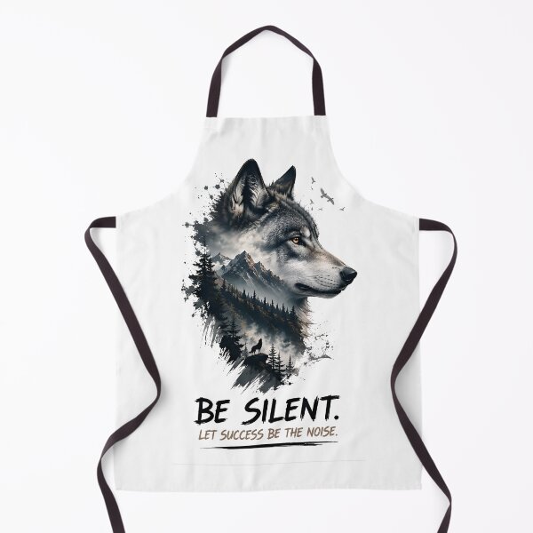 Item preview, Wolf Motivation Mountain Nature Design designed and sold by Amr Siam.