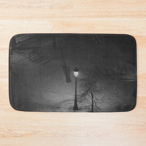 Item preview, Montparnasse, Square Jolivet, Paris winter scene 1926 black and white Parisian cityscape photograph by Andre Kertesz designed and sold by Astrid Arkhangelsky.