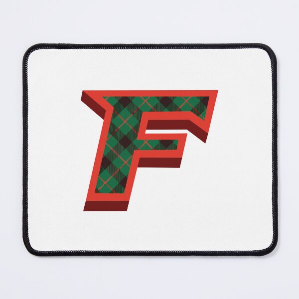 Item preview, Fairfield U green plaid logo designed and sold by boosterdoodle.