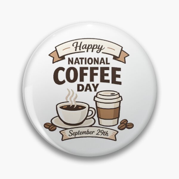 Item preview, National Coffee Day September 29th  designed and sold by ZanyPaintbrush.