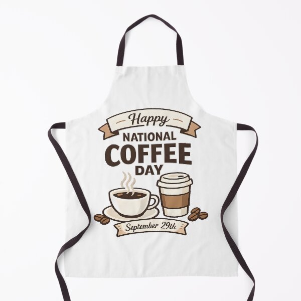 Item preview, National Coffee Day September 29th designed and sold by ZanyPaintbrush.