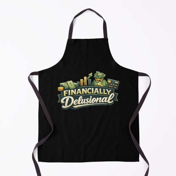 Item preview, Financially Delusional designed and sold by RetroPlus.