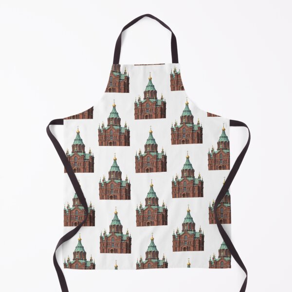 Item preview, Helsinki Uspenski Cathedral Isolated Architecture Graphic | NorthWild Vintage Red Brick Icon designed and sold by NorthWild.