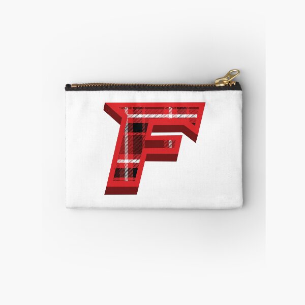 Item preview, Fairfield U red plaid logo designed and sold by boosterdoodle.