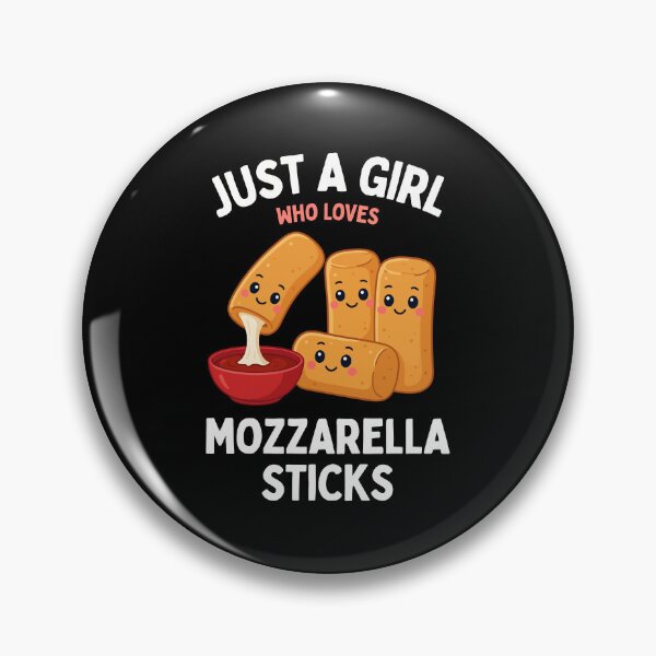 Item preview, JUST A GIRL WHO LOVES MOZZARELLA STICKS designed and sold by jkrphoto.