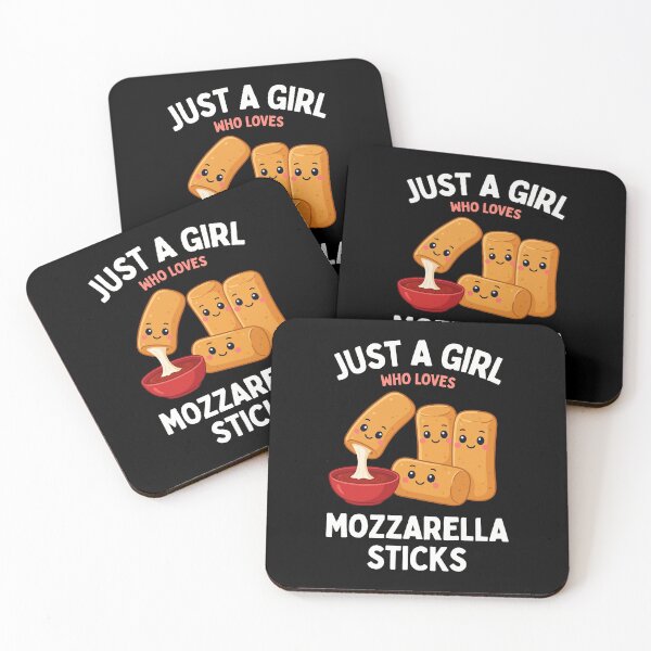 Item preview, JUST A GIRL WHO LOVES MOZZARELLA STICKS designed and sold by jkrphoto.