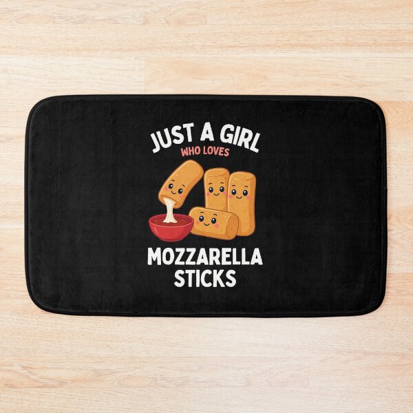Item preview, JUST A GIRL WHO LOVES MOZZARELLA STICKS designed and sold by jkrphoto.
