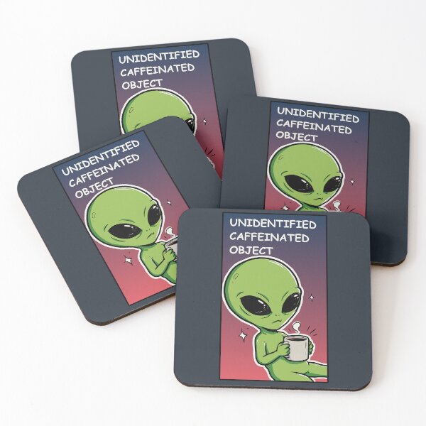 Item preview, Unidentified Caffeinated Object Alien designed and sold by SakuraHaven.