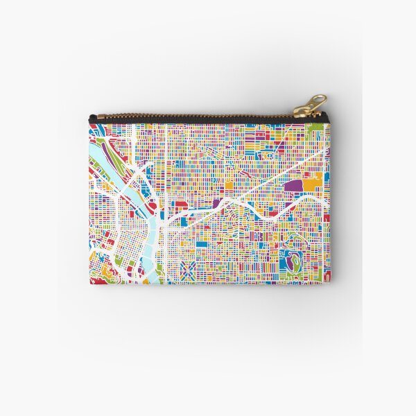 Item preview, Portland Oregon City Map designed and sold by ArtPrints.