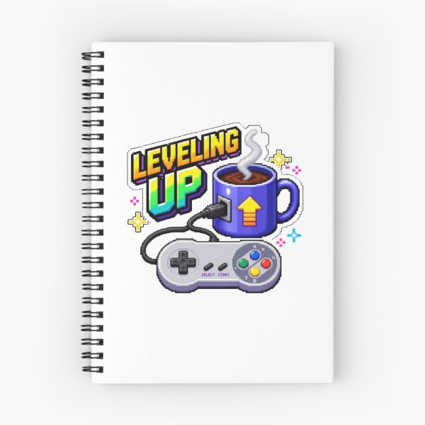 Item preview, Leveling Up Retro Pixel Controller Coffee Mug Gamer Art designed and sold by ByKayaPrints.