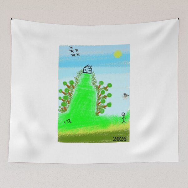 Item preview, The House On The Green Hill 2026 designed and sold by kawetARK.