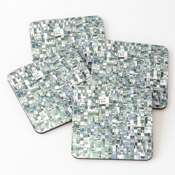 Item preview, Geometric Squares Pattern designed and sold by Phil Perkins.