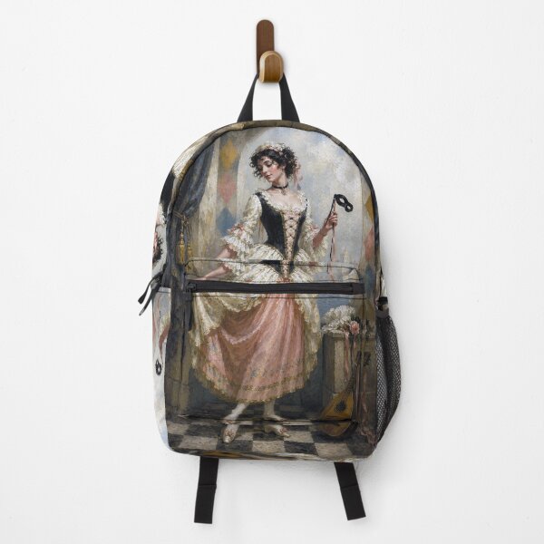 Item preview, Traditional Venetian Columbina with half-mask painting. designed and sold by GalleryKauffeld.