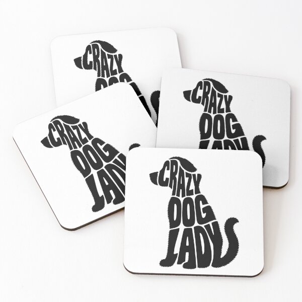 Item preview, crazy dog lady designed and sold by ABCrazyShop.