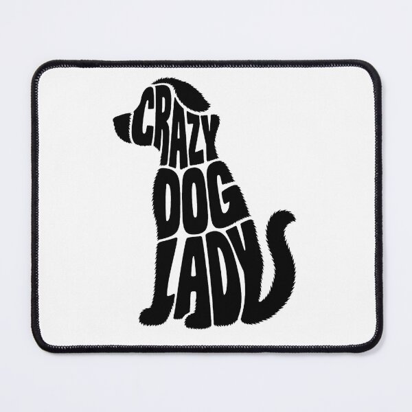 Item preview, crazy dog lady designed and sold by ABCrazyShop.