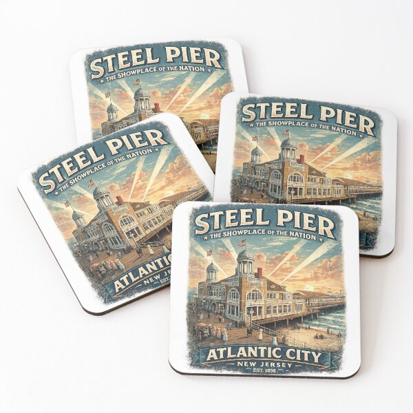 Item preview, Steel Pier Atlantic City – The Showplace of the Nation designed and sold by Past in Threads.