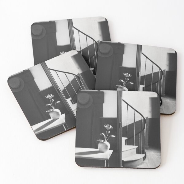 Item preview, Mondrian’s Artist's Studio, 1926, black and white photograph art print by Andre Kertesz designed and sold by Astrid Arkhangelsky.