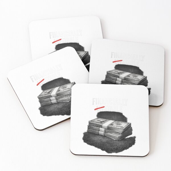 Item preview, Financially Unstable designed and sold by RetroPlus.