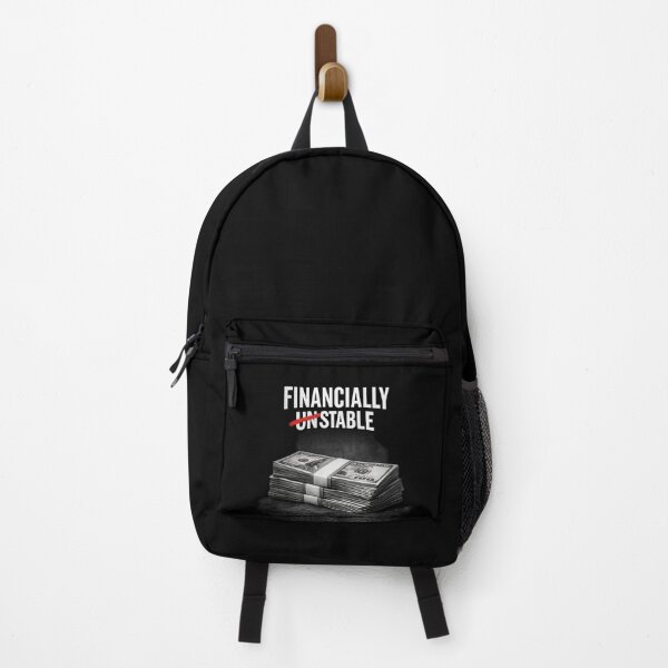 Item preview, Financially Unstable designed and sold by RetroPlus.