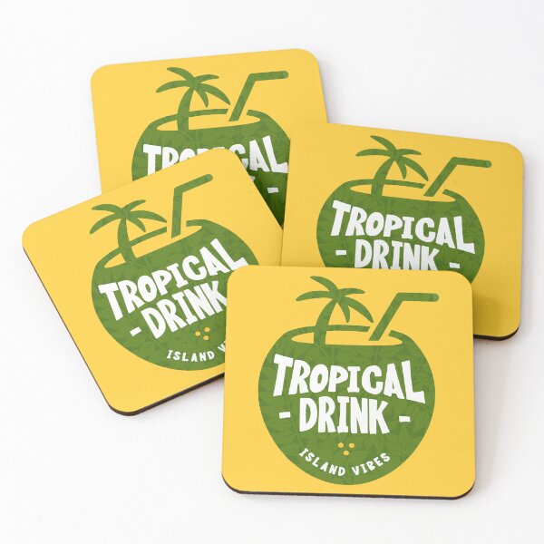 Item preview, Tropical Drink - Island Vibes designed and sold by VibetheSeason.