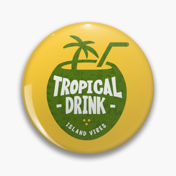 Item preview, Tropical Drink - Island Vibes designed and sold by VibetheSeason.