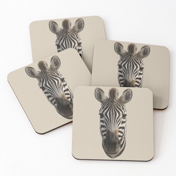 Item preview, Zebra Wild Face Animal Art – Realistic Wildlife Portrait designed and sold by BROHLine Studio.