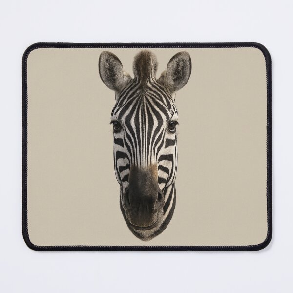 Item preview, Zebra Wild Face Animal Art – Realistic Wildlife Portrait designed and sold by BROHLine Studio.