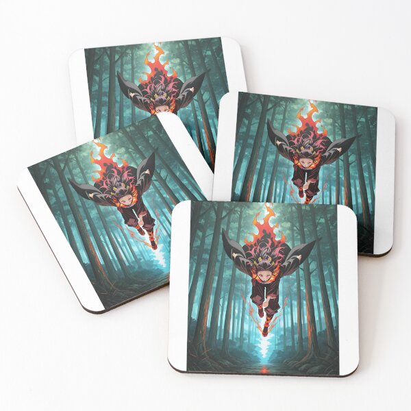 Item preview, Anime - Stylized Female Character, Manga Heroine with Fiery Powers designed and sold by AnimeShin.