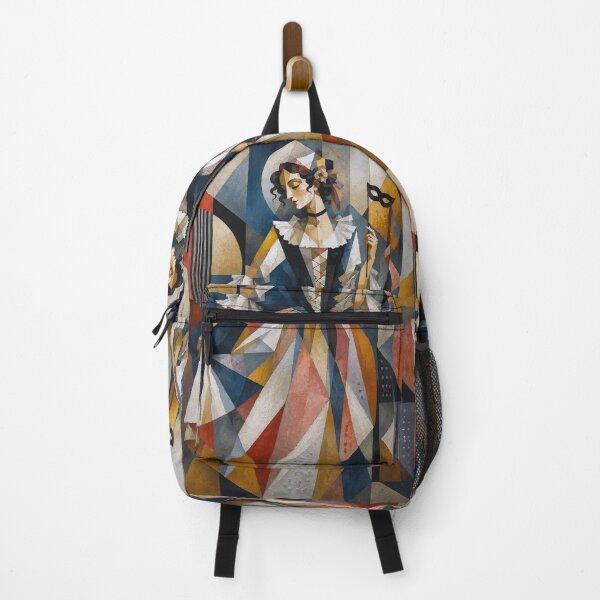 Item preview, Traditional Venetian Columbina with half-mask painting. designed and sold by GalleryKauffeld.