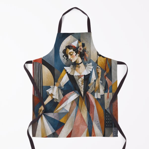 Item preview, Traditional Venetian Columbina with half-mask painting. designed and sold by GalleryKauffeld.