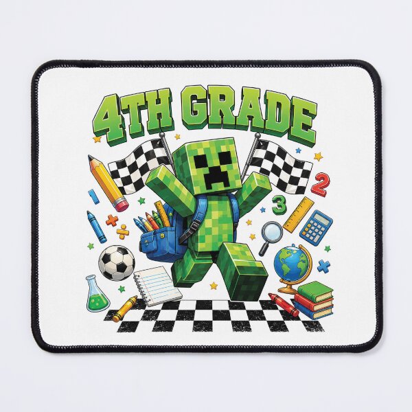 Item preview, 4th Grade Gamer First Day of School, Funny Back To School designed and sold by Judestudio.