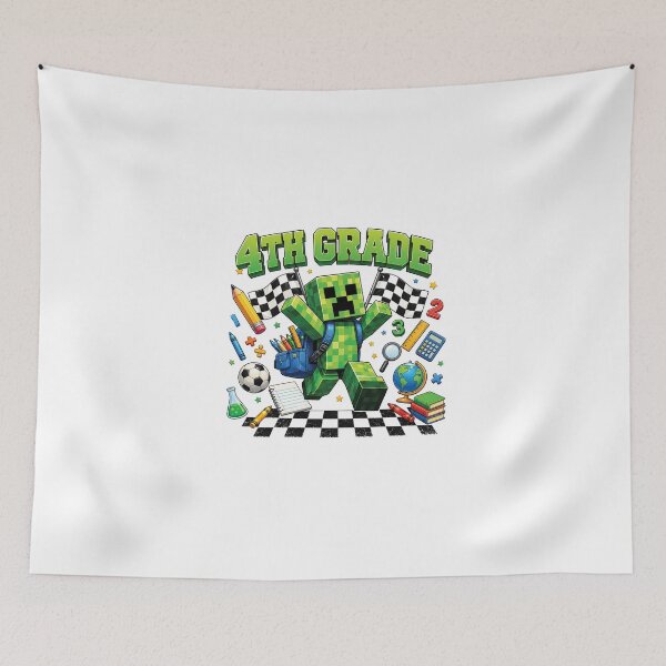 Item preview, 4th Grade Gamer First Day of School, Funny Back To School designed and sold by Judestudio.