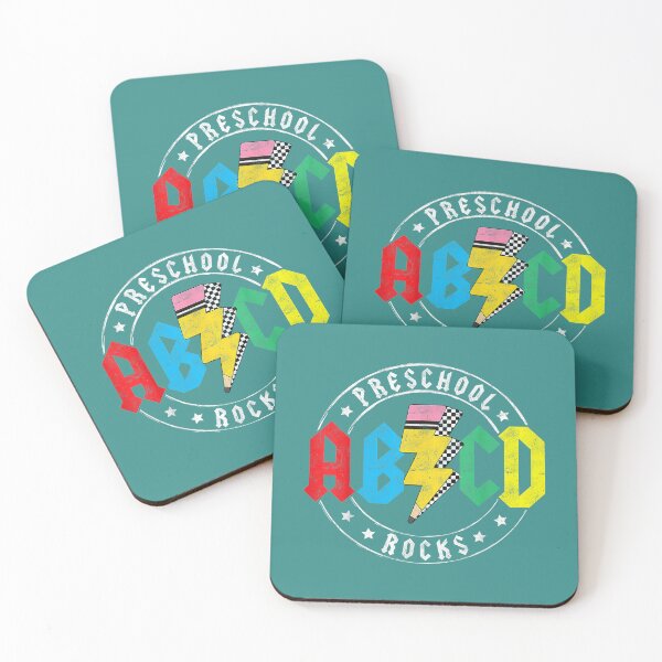 Item preview, ABCD Preschool Rocks 1st Day Pre-K Teacher Back to School designed and sold by mjohnson9.