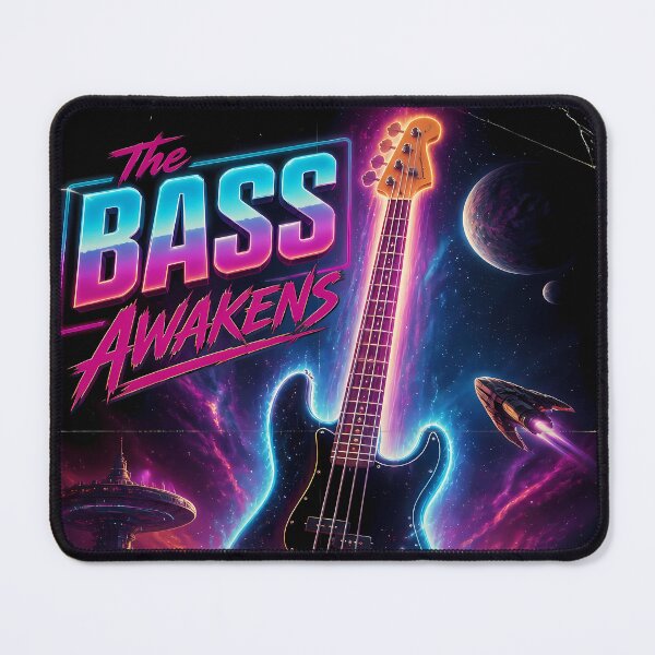 Item preview, Space Bass Guitar - Bass Player Humor designed and sold by Art-Arcade6.