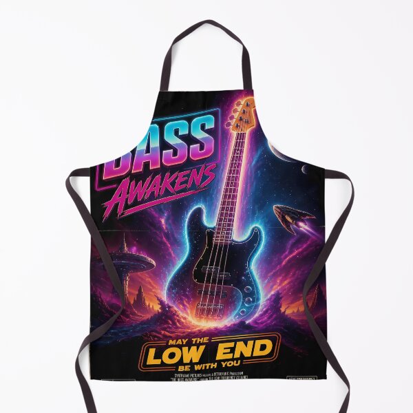 Item preview, Space Bass Guitar - Bass Player Humor designed and sold by Art-Arcade6.