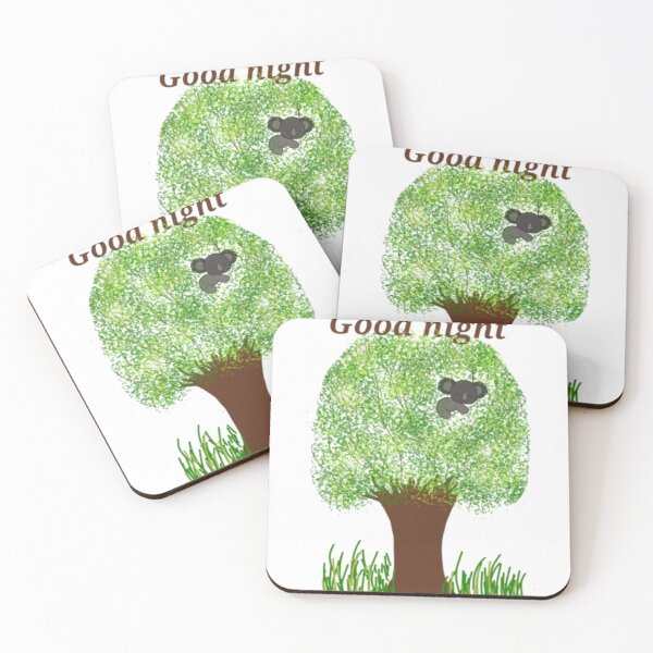 Item preview, Good night cottagecore koala tree aesthtic designed and sold by kawetARK.