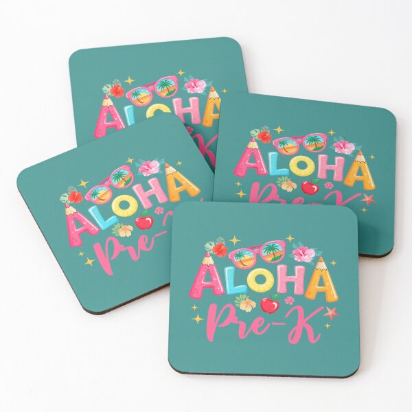 Item preview, Aloha Preschool Summer Vacation Beach Teacher Pre-K School designed and sold by mjohnson9.