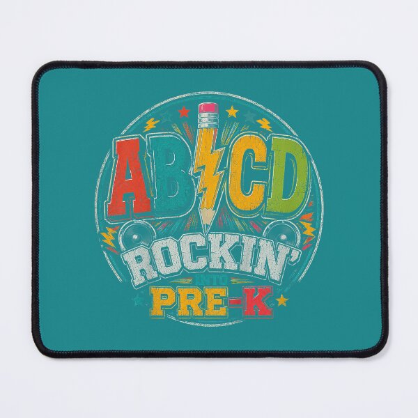 Item preview, ABCD Rockin into Pre-K Pencil Teachers Rock Students Boys designed and sold by mjohnson9.