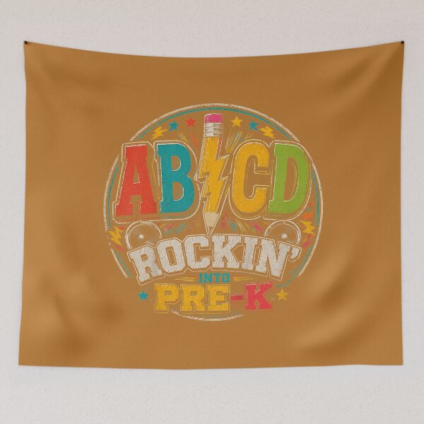 Item preview, ABCD Rockin into Pre-K Pencil Teachers Rock Students Boys designed and sold by mjohnson9.
