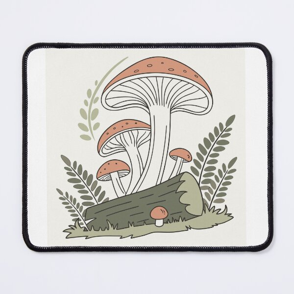 Item preview, Cottagecore Mushroom Cluster designed and sold by ART BOND.