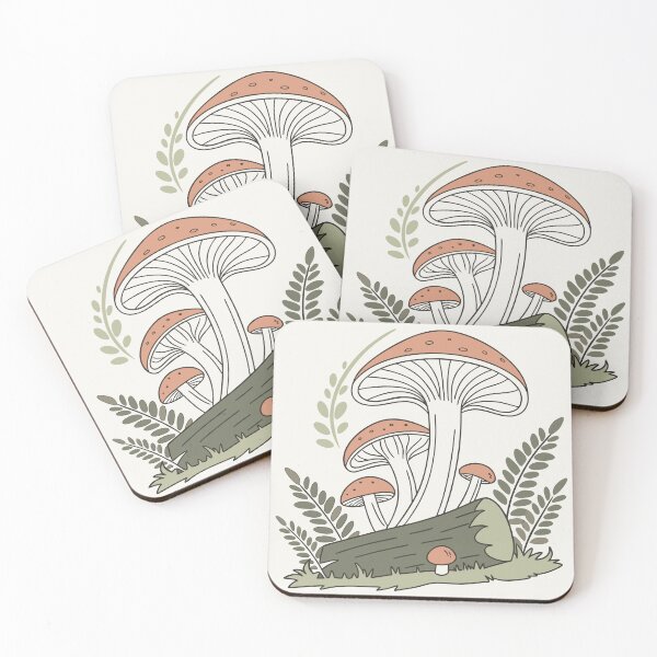 Item preview, Cottagecore Mushroom Cluster designed and sold by ART BOND.